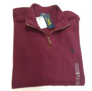NWT Polo Ralph Lauren XXL Half Zip Sweater